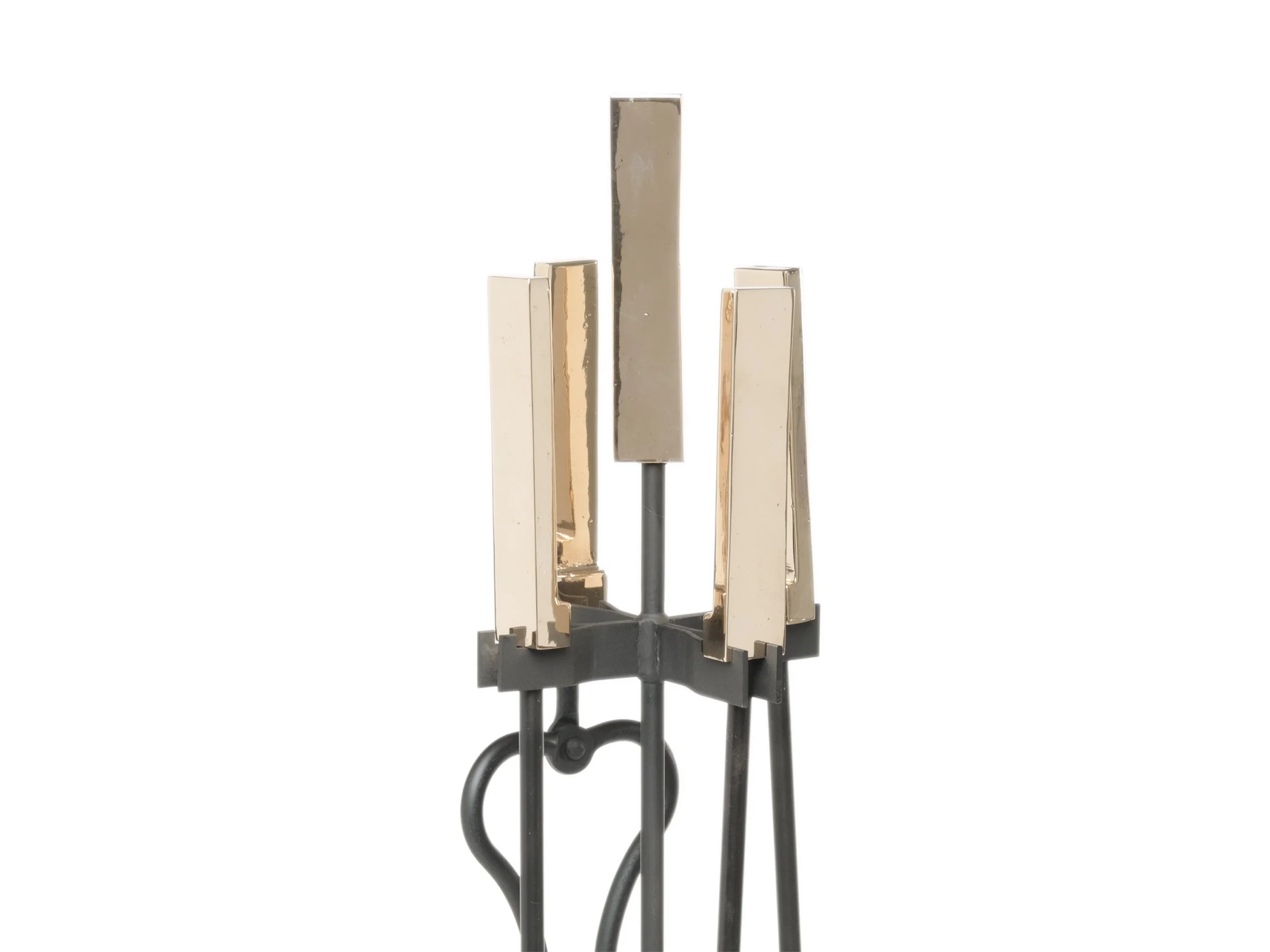 Robert Fireplace Tool Set available in various Bronze finishes and